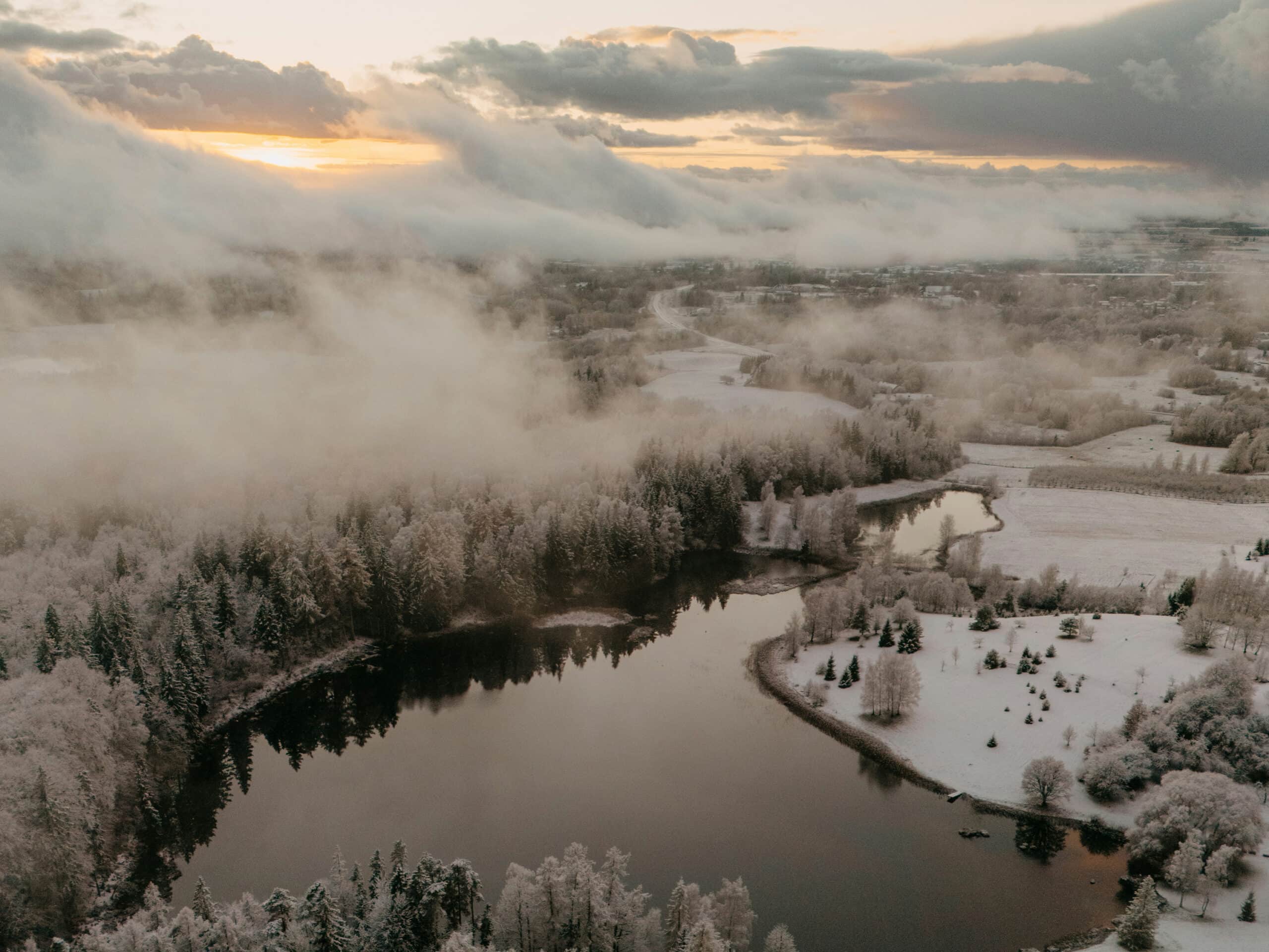Winterlandschaft, Foto: Aivars Vilks via Unsplash